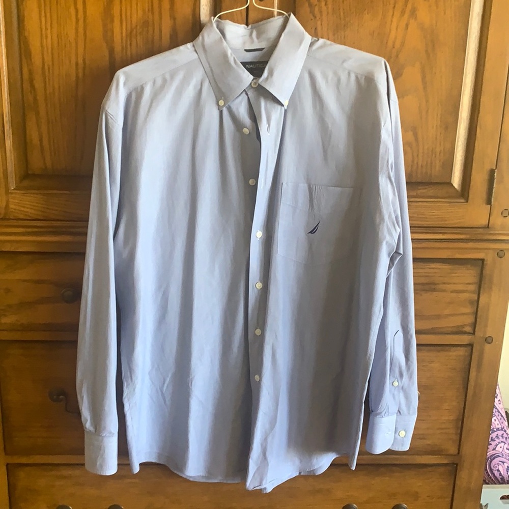 Men’s nautica button down dress shirt